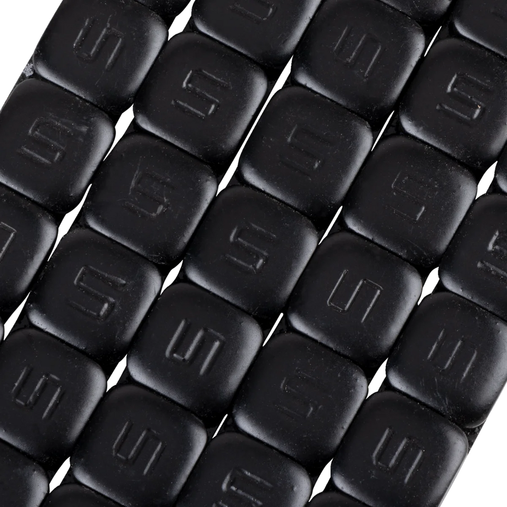 K&L Supply Wheel Weights - Square - Adhesive Stick-On - Black - 360 Pack 32-3493 - Side View