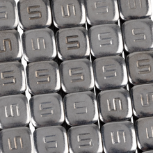 Load image into Gallery viewer, K&amp;L Supply Wheel Weights - Square - Adhesive Stick-On - Chrome - 360 Pack 32-3499 - Side View