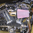 Load image into Gallery viewer, K&amp;N 0-14 Harley Sportster 833/1200CC Performance Intake Kit - Side View