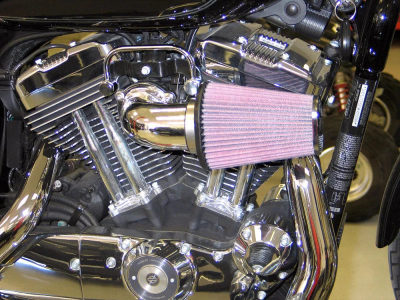 K&N 0-14 Harley Sportster 833/1200CC Performance Intake Kit - Side View