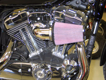 Load image into Gallery viewer, K&amp;N 0-14 Harley Sportster 833/1200CC Performance Intake Kit - Side View