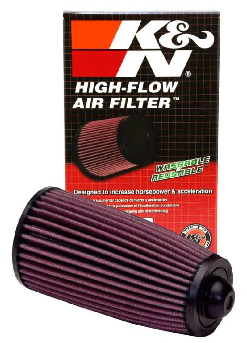 K&N 00-08 Buell Blast 480 / 09-10 Blast 500 Replacement Air Filter - Side View