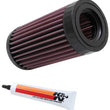 Load image into Gallery viewer, K&amp;N 00-09 Kawasaki KAF620 High-Flow Original Lifetime Engine Air Filter - Main Product View