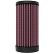 Load image into Gallery viewer, K&amp;N 00-09 Kawasaki KAF620 High-Flow Original Lifetime Engine Air Filter - Back View