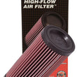 Load image into Gallery viewer, K&amp;N 00-10 Polaris Ranger 425/500/700 Replacement Air Filter - Side View