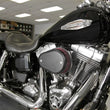 Load image into Gallery viewer, K&amp;N 00-16 Harley Davidson Street Metal Intake System Flare Black - Installation View