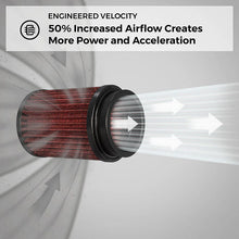 Load image into Gallery viewer, K&amp;N 00 Honda S2000 2.0L-L4 Drop In Air Filter - Side View