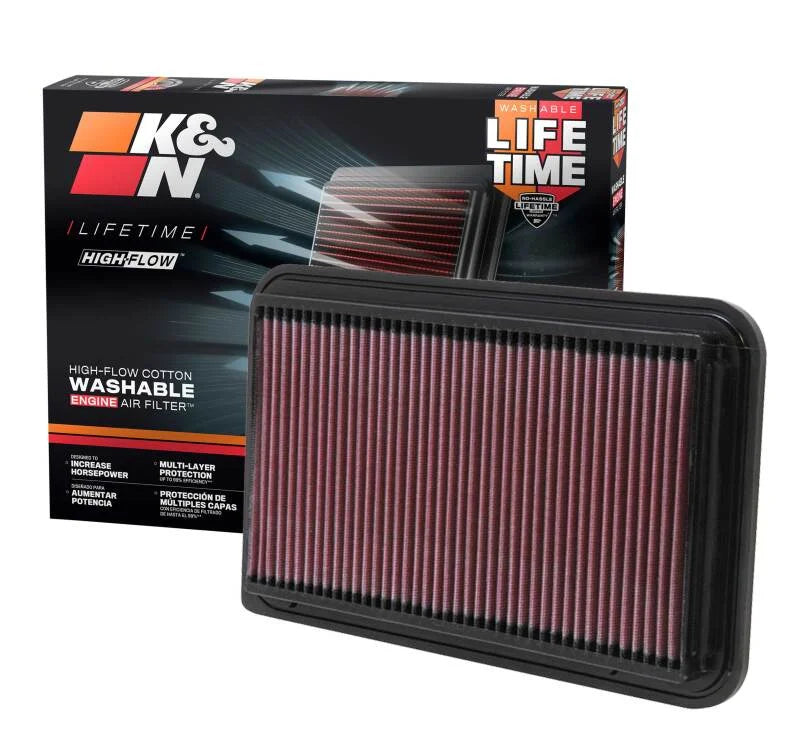 K&N 01-06 Toyota Camry / 04-10 Sienna / 01-09 Highlander / 03-06 Lexus RX330 Drop In Air Filter - Additional View 8