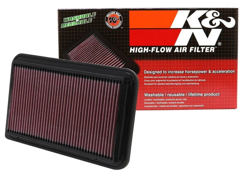 K&N 01-06 Toyota Camry / 04-10 Sienna / 01-09 Highlander / 03-06 Lexus RX330 Drop In Air Filter - Additional View 12