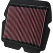 Load image into Gallery viewer, K&amp;N 01-08 Honda GL1800 Gold Wing Replacement Air Filter - Side View