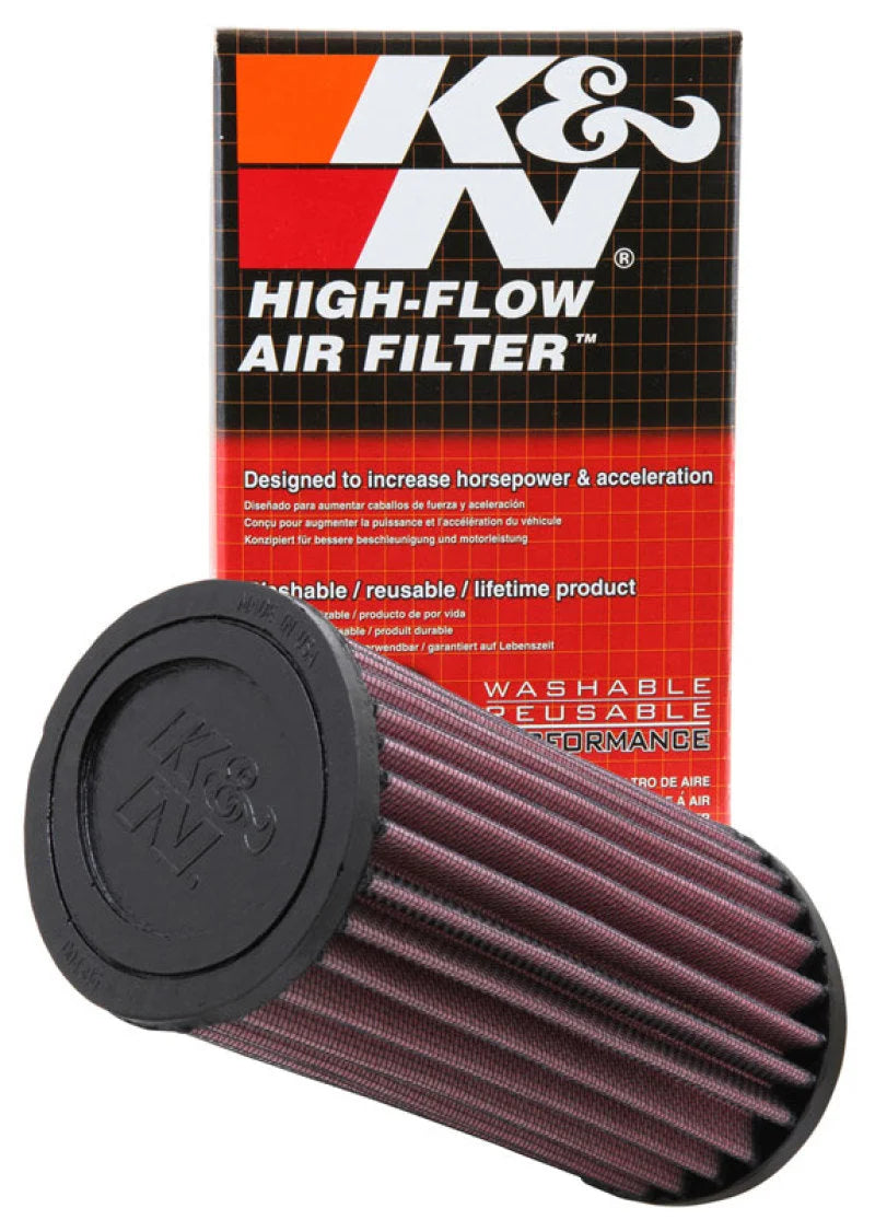 K&N 01-12 Triumph Bonneville/Thruxton/Scrambler Replacement Air Filter - Side View