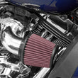 Load image into Gallery viewer, K&amp;N 01-15 Harley-Davidson Touring 96 / 103 / 08-15 Bright AirCharger Performance Intake - Main Product View