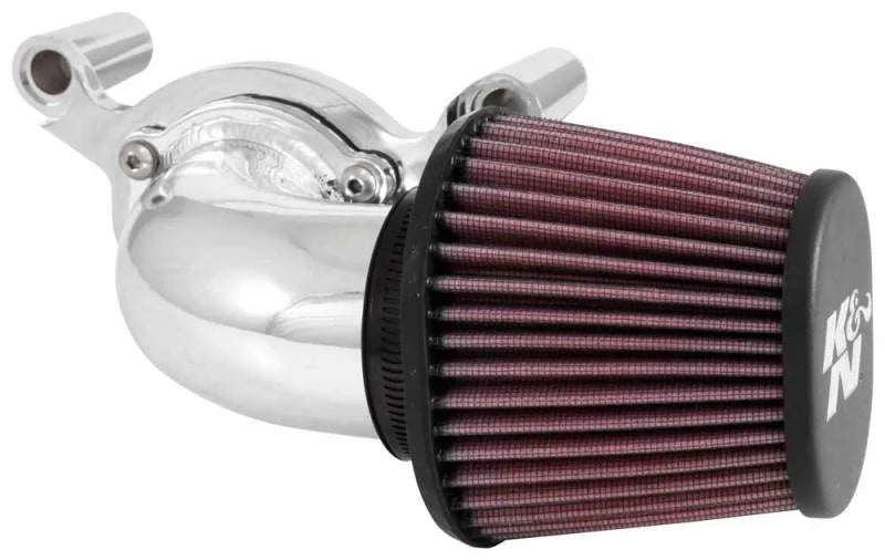 K&N 01-15 Harley-Davidson Touring 96 / 103 / 08-15 Bright AirCharger Performance Intake - Installation View