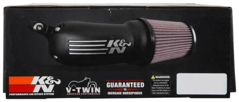 K&N 01-17 Harley Davidson Softail / Dyna FI Performance Air Intake System - Additional View 6