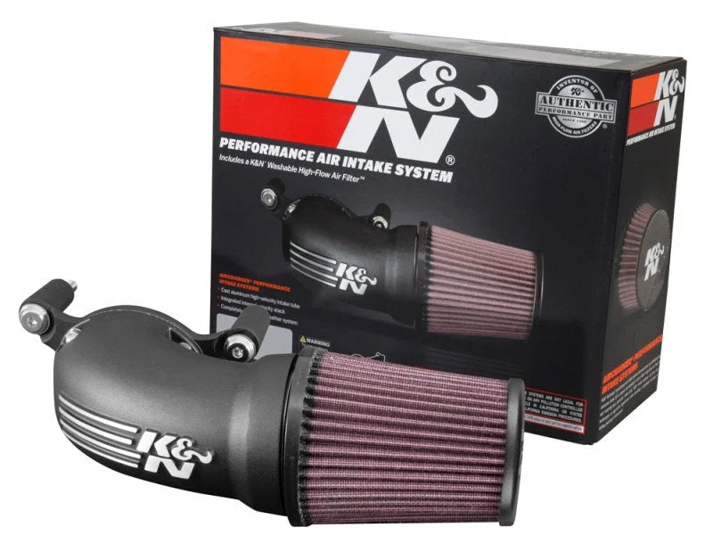 K&N 01-17 Harley Davidson Softail / Dyna FI Performance Air Intake System - Additional View 12