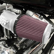 Load image into Gallery viewer, K&amp;N 01-17 Harley Davidson Softail / Dyna FI Performance Air Intake System Silver - Main Product View