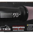Load image into Gallery viewer, K&amp;N 01-17 Harley Davidson Softail / Dyna FI Performance Air Intake System Silver - Additional View 6