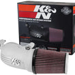 Load image into Gallery viewer, K&amp;N 01-17 Harley Davidson Softail / Dyna FI Performance Air Intake System Silver - Additional View 9