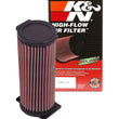 Load image into Gallery viewer, K&amp;N 02-03 Yamaha YFM660 Grizzly 660 / 04-07 &amp; 09-13 YFM350R Raptor 350 Replacement Air Filter - Side View