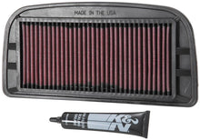 Load image into Gallery viewer, K&amp;N 02-03 Yamaha YZF R1 998 Replacement Air Filter - Main Product View