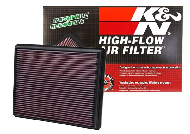 K&N 02-04 Cadillac / 99-10 Chevy/GMC Pickup / 99-01 Jeep Drop In Air Filter - Additional View 8