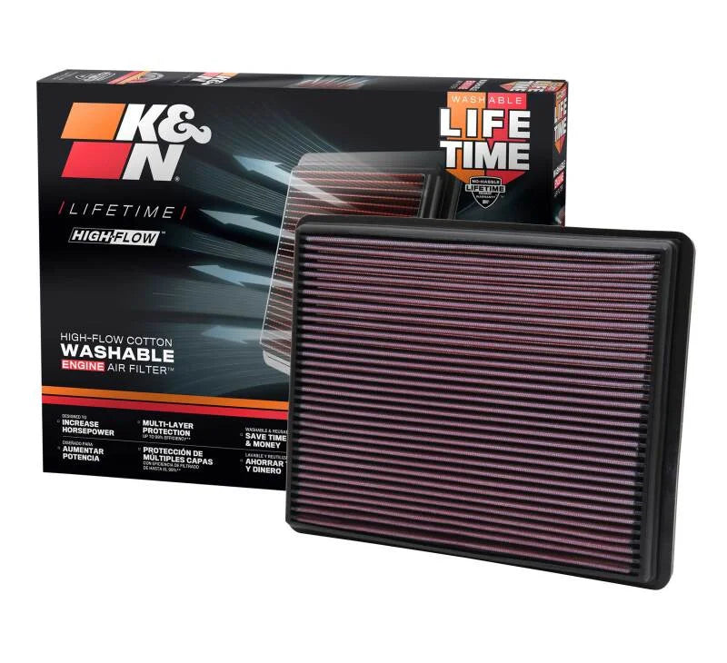 K&N 02-04 Cadillac / 99-10 Chevy/GMC Pickup / 99-01 Jeep Drop In Air Filter - Additional View 13