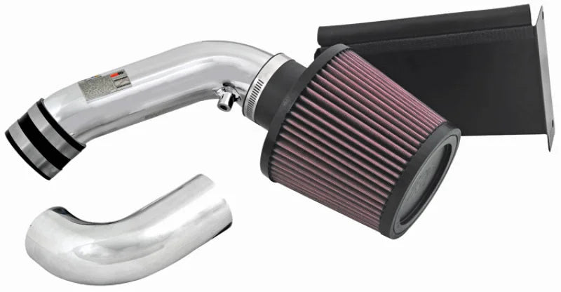 K&N 02-06 Mini Cooper S (Will NOT fit base model) Polished Typhoon Short Ram Intake - Main Product View