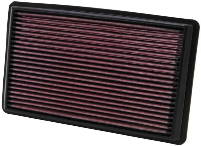 K&N 02-07 WRX/STi Drop In Air Filter 11in O/S Length / 6.563in O/S Width / 1.063in Height - Main Product View