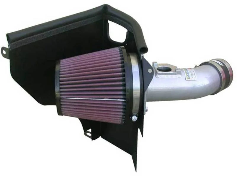 K&N 02-07 WRX/STi Silver Typhoon Short Ram Intake - Main Product View