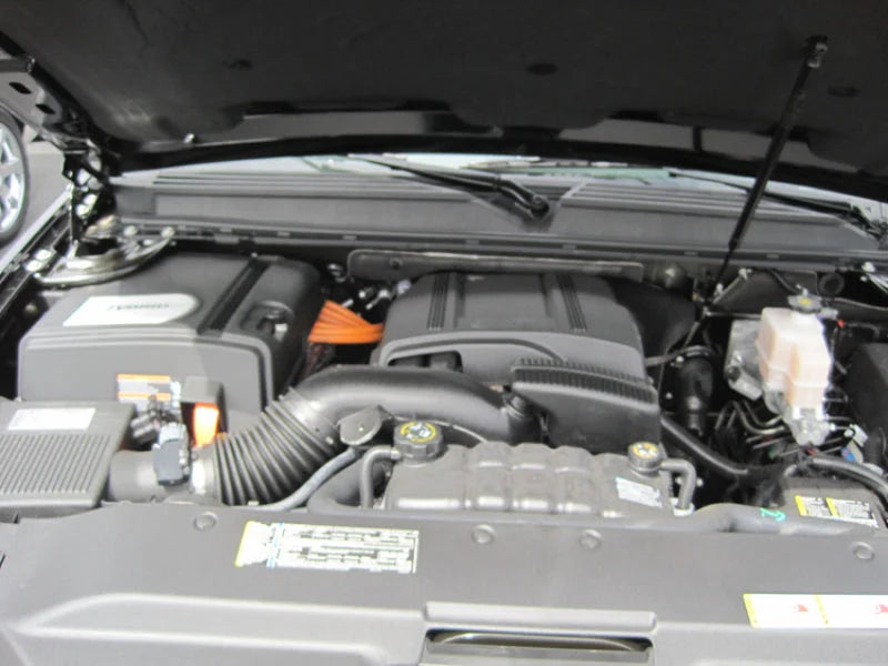 K&N 02-09 Cadillac / 99-09 Chevy/GMC PickUp Drop In Air Filter - Back View