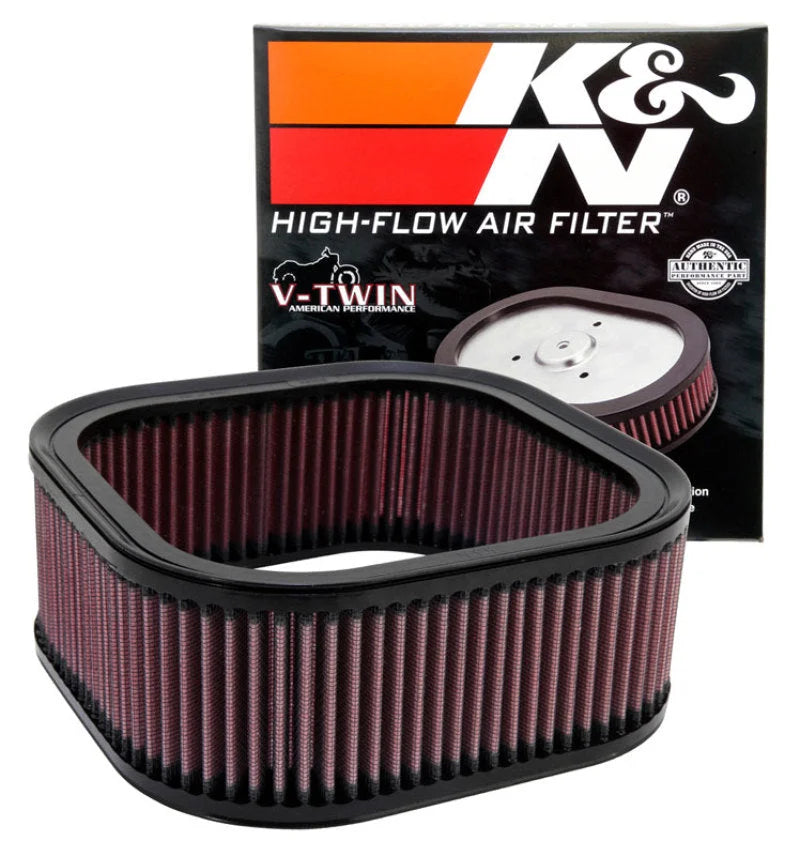 K&N 02-09 Harley Davidson VRSCA V-Rod Replacement Air Filter - Side View