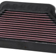 Load image into Gallery viewer, K&amp;N 03-04 Kawasaki ZX6R/ZX6RR Ninja Replacement Air Filter - Main Product View