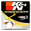 Load image into Gallery viewer, K&amp;N 03-05 Neon SRT-4 / Lotus Elise Performance Gold Oil Filter - Additional View 8