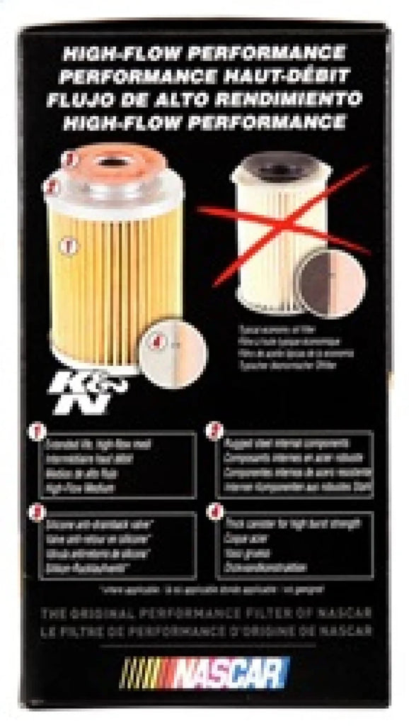 K&N 03-05 Neon SRT-4 / Lotus Elise Performance Gold Oil Filter - Additional View 9