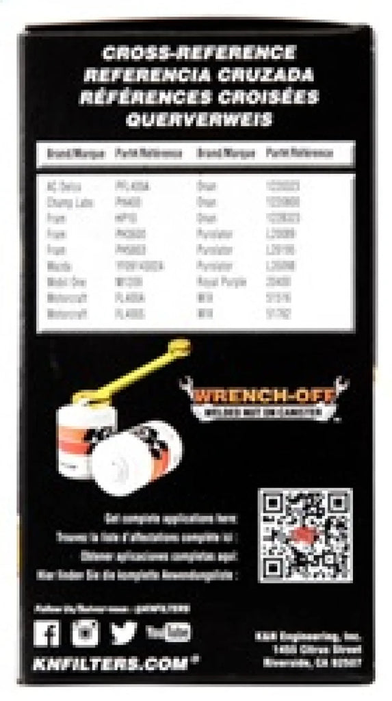 K&N 03-05 Neon SRT-4 / Lotus Elise Performance Gold Oil Filter - Additional View 12