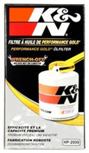 Load image into Gallery viewer, K&amp;N 03-05 Neon SRT-4 / Lotus Elise Performance Gold Oil Filter - Additional View 13