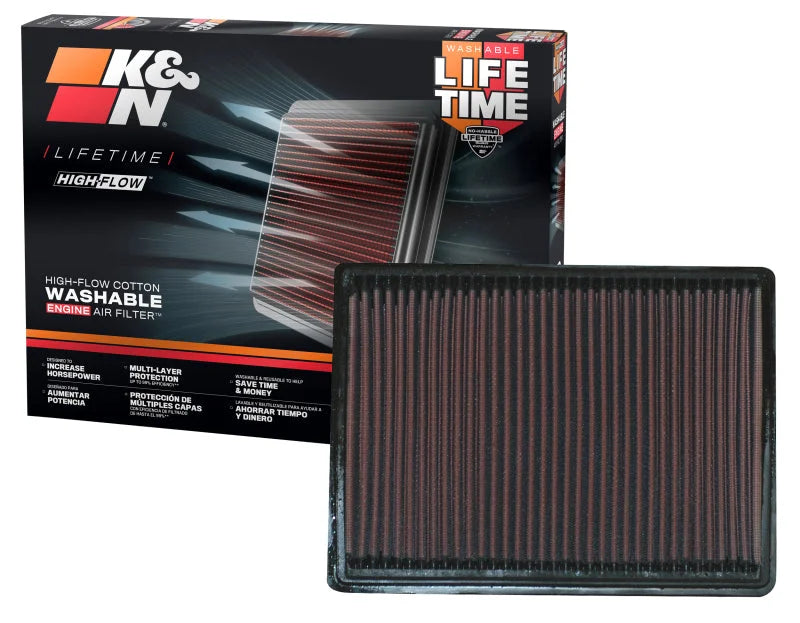 K&N 03-06 Chrysler PT Cruiser 1.6L / 00-05 2.0/2.4L Drop In Air Filter - Additional View 5