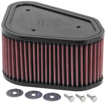 Load image into Gallery viewer, K&amp;N 03-06 Kawasaki KVF650/700 Prairie / 04-09 KFX700 Replacement Air Filter - Back View