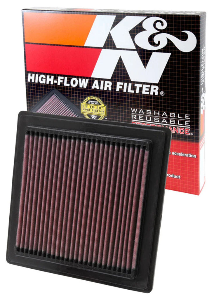 K&N 03-07 Polaris Predator 500 Replacement Air Filter - Side View