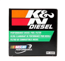 Load image into Gallery viewer, K&amp;N 03-09 Dodge Ram 5.9L L6 Diesel 3.375in OD x 3.969in L Fuel Filter - Additional View 5