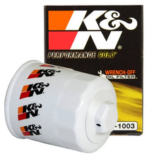 Load image into Gallery viewer, K&amp;N 03-09 Scion tC / 00-05 Celica GT/GT-S Performance Gold Oil Filter - Additional View 6
