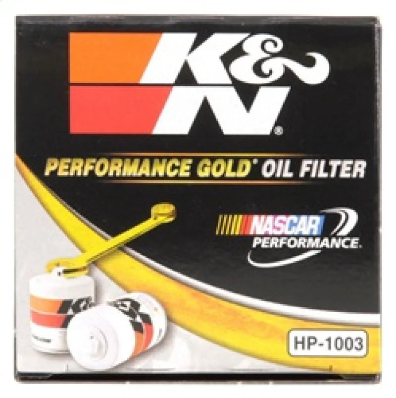 K&N 03-09 Scion tC / 00-05 Celica GT/GT-S Performance Gold Oil Filter - Additional View 7