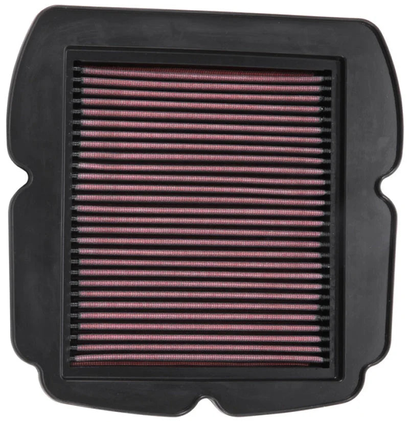 K&N 03-09 Suzuki SV650/S / 03-07 SV1000/S Replacement Air Filter - Back View
