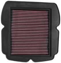Load image into Gallery viewer, K&amp;N 03-09 Suzuki SV650/S / 03-07 SV1000/S Replacement Air Filter - Back View