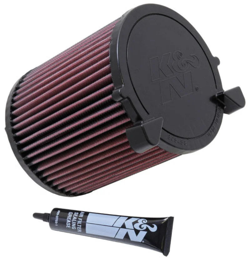 K&N 03 Audi A3 L4-1.6L Drop In Air Filter - Main Product View