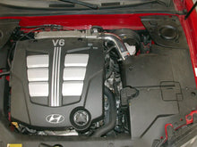 Load image into Gallery viewer, K&amp;N 03 Hyundai Tiburon 2.7L-V6 Silver Typhoon Short Ram Intake - Side View