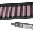 Load image into Gallery viewer, K&amp;N 04-07 Kawasaki ZX10R Ninja Replacement Air Filter - Side View