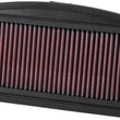 Load image into Gallery viewer, K&amp;N 04-09 Yamaha FZ6 600 / 04-07 FZ6 Fazer 600 / 07-08 FZ6 Fazer S2 600 Replacement Air Filter - Side View