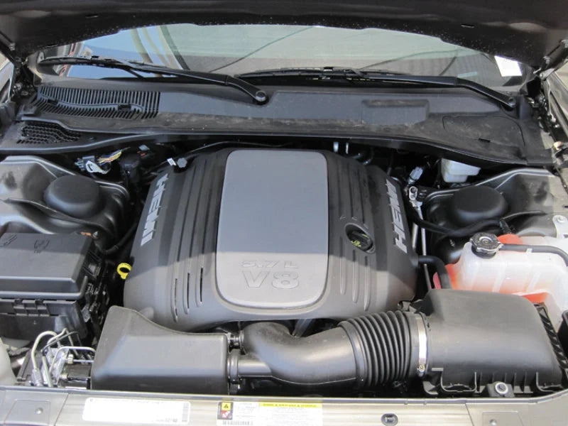 K&N 04-10 Chrysler 300/300C / 06-09 Dodge Charger / 05-08 Magnum / 08-10 Challenger Drop In Air Filt - Side View