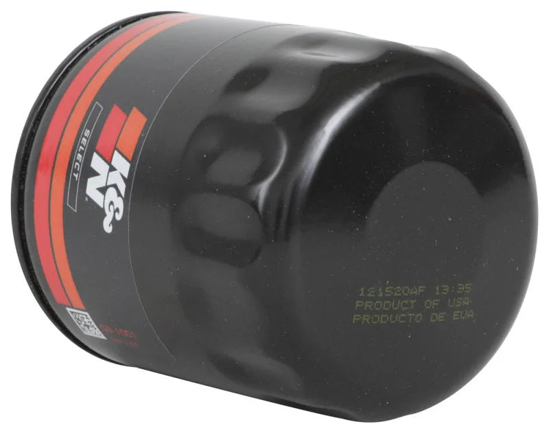 K&N 04-18 Chevrolet Aveo 1.6L L4 / 04-16 Chevrolet Tornado 1.8L L4 Spin-On Oil Filter - Side View